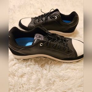 CROCS Black and White Men's Sneakers